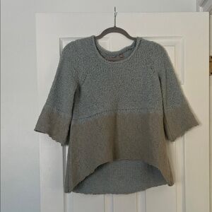 Elegant Two-Tone Women's Sweater